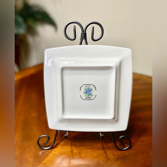 Plate collectible Rose Florens by Italian Ceramics Company - Picture 2 of 7